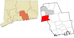 Durham's location within the Lower Connecticut River Valley Planning Region and the state of Connecticut