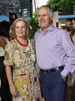 Lucy and Malcolm Turnbull, 2012