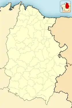 Mondoñedo is located in Province of Lugo