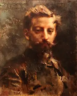 Portrait of Primo Levi, Galleria d'Arte Moderna, Milan