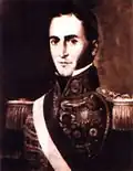 19th-century depiction of Orbegoso