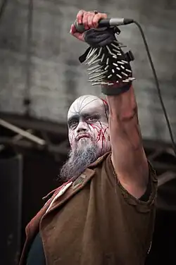 MC Raaka Pee performing in 2013