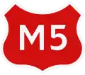M5 highway shield}}