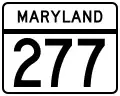 MD Route 277.svg