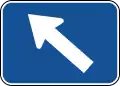 M6-2 (I) Diagonal Left Directional Arrow