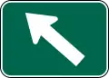 M6-2 (I) Diagonal Left Directional Arrow
