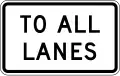 R1-2cP To all lanes (plaque)
