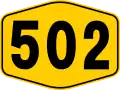 Federal Route 502 shield