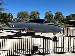 Macchi MB-326 formerly operated by the RAAF as A7-004