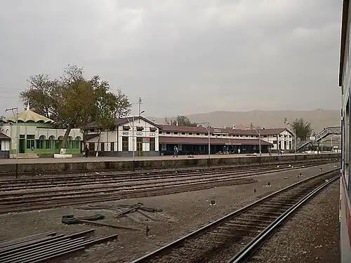 Mach railway station