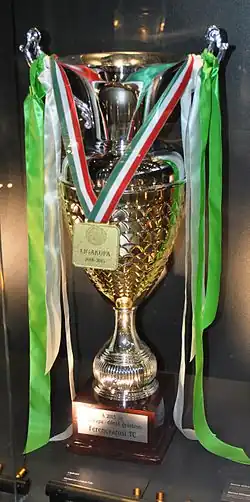Trophy of the Hungarian League Cup 2016