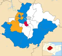2006 results map