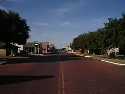 Main Street in downtown Childress