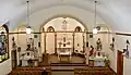 Main altar from the choir loft.