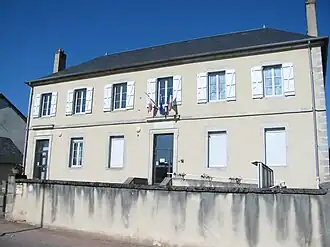 The town hall in Alligny-en-Morvan