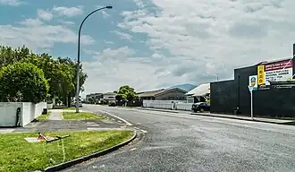 Malfroy Road near its intersection with Fenton Street