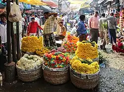 Mallick Ghat Flower Market, Kolkata, India
