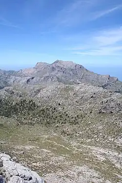 Rocky mountain landscape