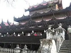 Shwe Kyaung, a famous monastery