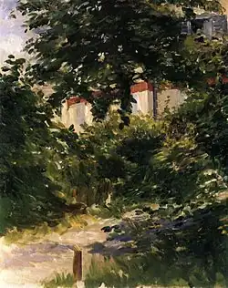 Garden Path in Rueil, 1882, Musée des Beaux-Arts de Dijon