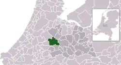 Location of Woerden