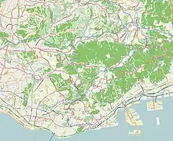 Myōdani Station is located in Kobe