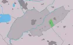 Location in Weststellingwerf municipality