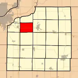 Location in Henry County