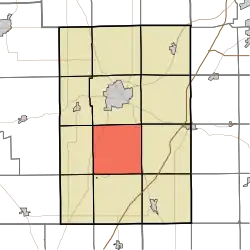 Location in Huntington County