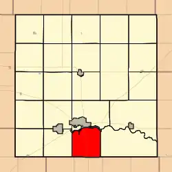 Location in Barton County