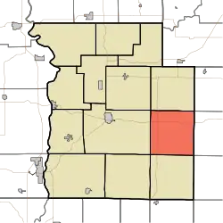 Location in Parke County