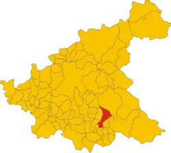 Varco Sabino within the Province of Rieti