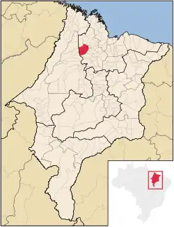 Location in Maranhão
