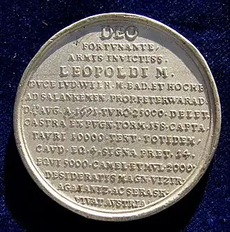 reverse of the medal