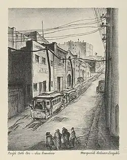 Pacific Cable Car, San Francisco, ca. 1935–43