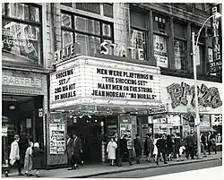 The State Theatre, 1960s. City Censor, City of Boston