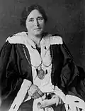 Mary Barbour c.1924 in Baillie's robes