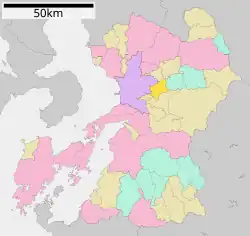 Location of Mashiki