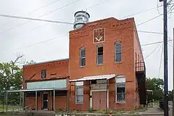 Masonic building in Thornton, Texas