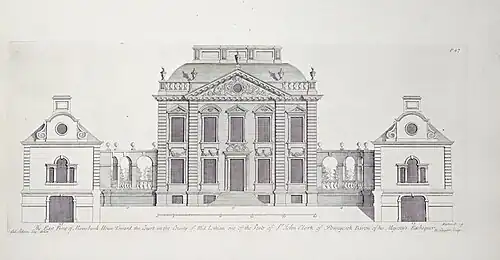 Mavisbak House from Vitruvius Scoticus, 1810