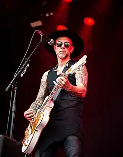 Adam Darski, musician, leader of extreme metal band Behemoth