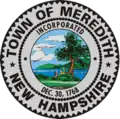 Official seal of Meredith, New Hampshire
