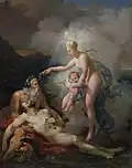 Venus healing Aeneas, 1820
