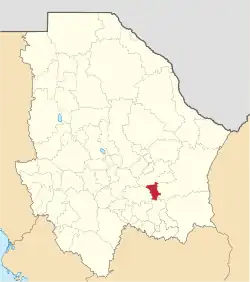 Municipality of San Francisco de Conchos in Chihuahua