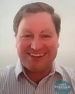 State Treasurer Mike Pieciak (D)