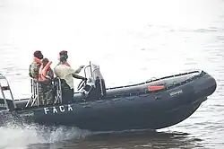 RHIB of the Central African Republic Armed Forces