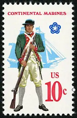 1975 Revolutionary War uniforms issue