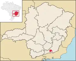 Location of Juiz de Fora