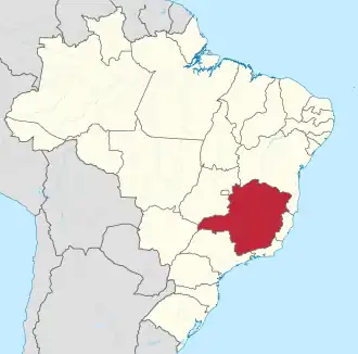 Location in Brazil