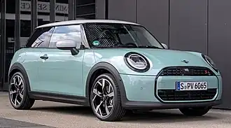 A 2024 Mini Cooper S with 3-door body style